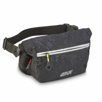 GIVI Easy-BAG - Bauchtasche schwarz wasserdicht an der Taille verstellbar