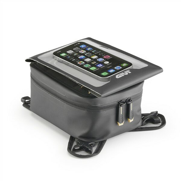 GIVI GRAVEL-T - Wasserfester Tankrucksack schwarz, Volumen 3 Liter, mit Riemen