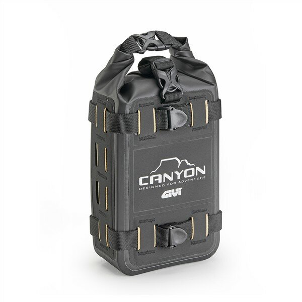 GIVI CANYON Wasserdichte Pack- und Motortasche, Volumen 4 Liter, Befestigung am Motorschutz
