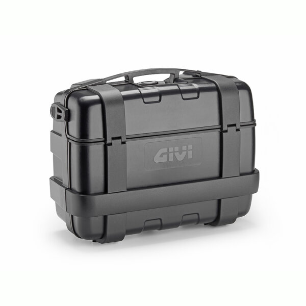 GIVI Trekker Lite 33, Monokey Koffer, 33 Liter, mit Kunststoff Cover schwarz, max. Zuladung 10 kg