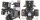 GIVI Seitenkoffer-Träger ONE FIT MONOKEY®CAM für BMW R 1300 GS Adventure (25-26)