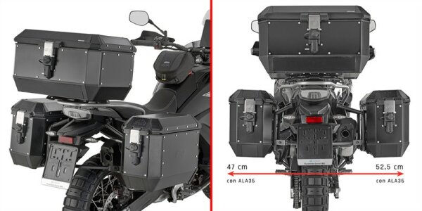 GIVI Seitenkoffer-Träger PL ONE-FIT MONOKEY® für CF Moto 800 MT-X (25)