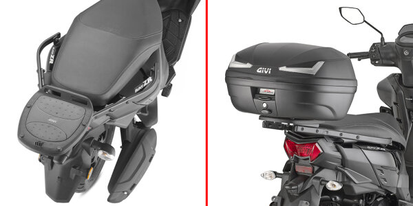 GIVI Topcase-Träger für Monolock Koffer für Yamaha CYGNUS RAYZR 125 (24-26)