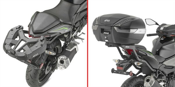 GIVI Topcase Träger für Monokey oder Monolock Koffer, für Kawasaki Z 500 (24-26) / Ninja 500/SE (24-26)