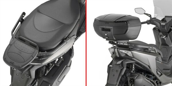 GIVI Topcase Träger für Monolock Koffer, für Kymco Downtown 350 GT (24-26)