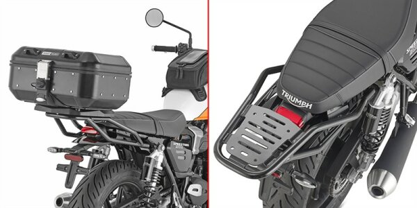 GIVI Topcase Träger für Monokey oder Monolock Koffer für Triumph Speed Twin 900 (25)