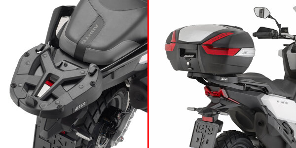 GIVI Topcase Träger für Monokey oder Monolock Koffer für SYM ADX TG 400 (25)