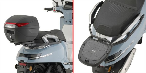 GIVI Topcase-Träger für Monolock Koffer, ohne Platte, für Peugeot Django EVO 125 (25-26)