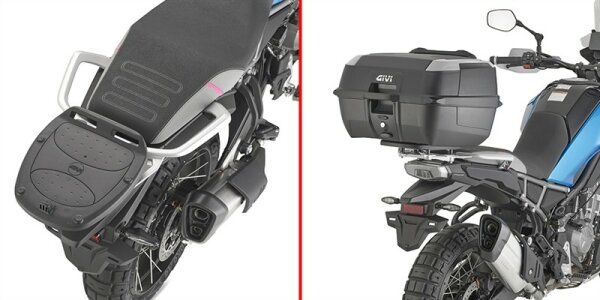 GIVI Topcase Träger für Monokey oder Monolock Koffer für CF Moto 450 MT (24-26)