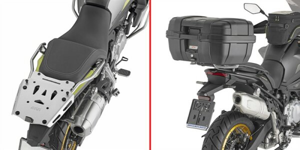 GIVI Alu Topcase Träger für Monokey Koffer für Voge VALICO 900 DSX (24-26)