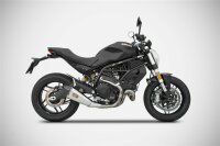 Zard Ducati Monster 797 Bj. 2017-2020 Basso Slip-on