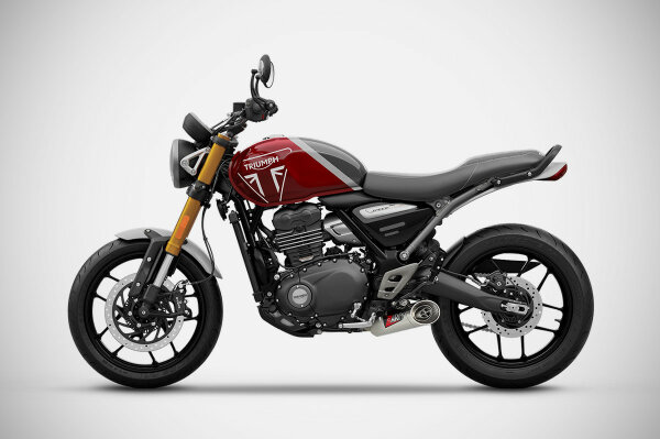 Zard Triumph Speed 400 Edelstahl Full Kit
