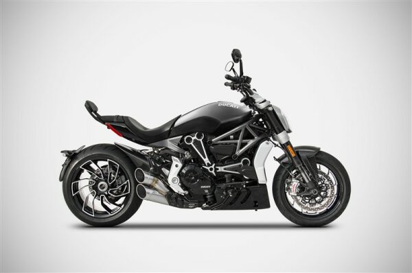 Zard Ducati X Diavel Bj. 2016-2020 Euro4 Full Kit 2-1-2