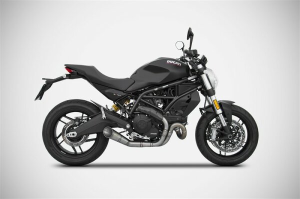 Zard Ducati Monster 797 Bj. 2017-2020 Konisch Full Kit 2-1