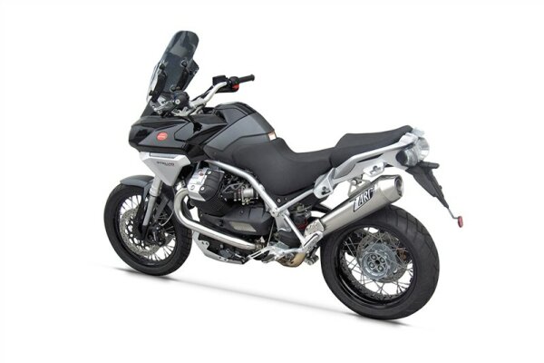 Zard Moto Guzzi Stelvio 1200 Bj. 2011-2016 Konisch rund Slip-on 2-1