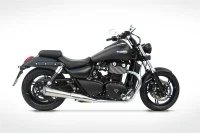 Zard Triumph Thunderbird 1600 / 1700 / Storm Bj. 2009-2016 konisch rund Slip-on 2-2