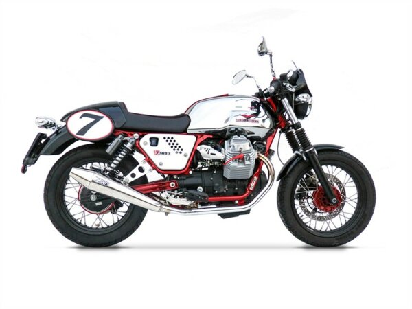 Zard Moto Guzzi V7 Café Racer / Café Classic Konisch rund Slip-on 2-2 Baujahr 2009-2015