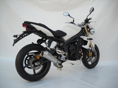 Zard Triumph Street Triple 675 Bj. 2007-2012 konisch rund Slip-on 3-1