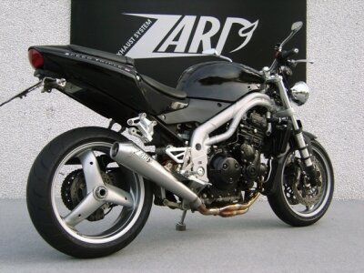 Zard Triumph Speed Triple Bj. 2002-2004 konisch rund Slip-on 3-1