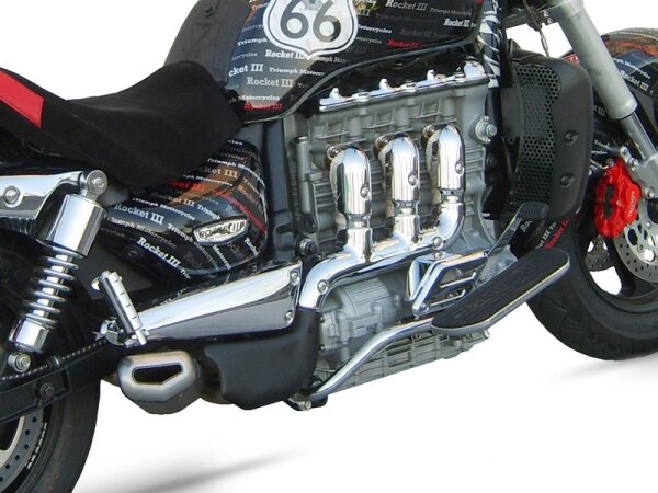Zard Triumph Rocket III bis 2009 Penta Slip-on 3-2