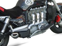 Zard Triumph Rocket III bis 2009 Penta Slip-on 3-2