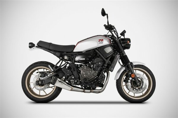 Zard Yamaha XSR 700 Bj. 2017-2023 Euro 4/5 Short Full Kit 2-1