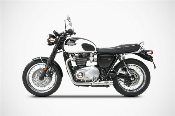 Zard Triumph Bonneville T 120 Bj. 2016-2019 Euro4 Short Slip-on 2-2