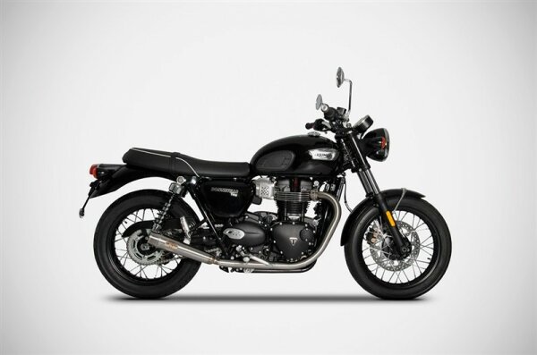Zard Triumph Bonneville T 120 Bj. 2021-2023 Euro5 Slip on 2-2 Euro5