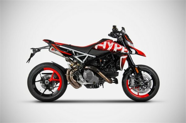 Zard Ducati Hypermotard 950 / SP Bj. 2019-2024 Slip on 2-2 Top Gun Racing
