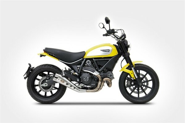 Zard Ducati Scrambler 800 Bj. 2017-2020 Euro4 Special edition Slip-on tief gelegt