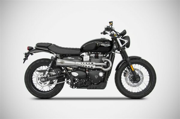Triumph Scrambler 900 / Street Scrambler Bj. 2017-2023 Tiger 70 Full Kit 2-1 hochgelegt