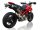 Zard Ducati Hypermotard 1100 Evo Bj. 2013-2015 Top Gun Slip-on 2-2