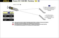 ARROW Race-Tech Titan Aprilia RSV 4 Factory/V4R/V4 RF/Factory -16