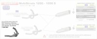 71601MI-Arrow Zwischenrohr ohne Kat Ducati Multistrada...