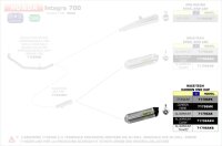 ARROW Race-Tech Aluminium Honda NC 700/750/D/S/X/Integra...