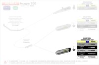 ARROW Race-Tech Aluminium schwarz Honda NC...