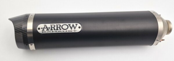 ARROW Street Thunder Aluminium Dark für Kawasaki NINJA 250 R, Bj. 09-12