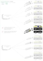 ARROW Thunder Aluminium schwarz Kawasaki Z 1000  `10-20