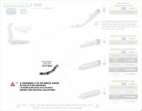 71477MI-Arrow Zwischenrohr für Endschalldämfer...