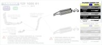 ARROW Thunder Carbon Yamaha YZF 1000 R1 07-08