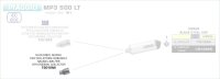 73012MI-Arrow Racing link pipe for Urban EXhaust Piaggio...