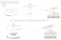 73016MI-Arrow Racing Krümmer Kymco AK 550 17-18