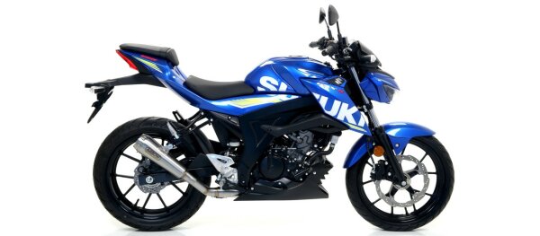 ARROW Pro-Race Edelstahl SUZUKI GSX-S 125 17-20