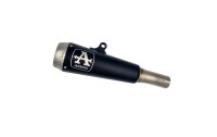 ARROW Pro-Race Edelstahl schwarz Kawasaki Z 400 19-20 -...