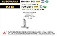 71719MI-Arrow Katersatzrohr KTM 790 Duke/Adv./890 Duke...