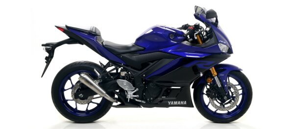 ARROW Pro Race Edelstahl schwarz Yamaha YFZ-R3 ´19-20