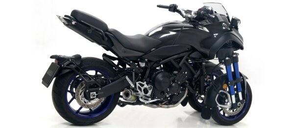 ARROW Thunder Aluminium schwarz", " Yamaha MTX 850 Ni