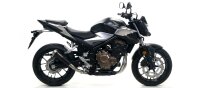 ARROW Pro Race Edelstahl Schwarz Honda CB 500 F 19-