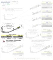 ARROW Komplettanlage Comp. EVO Pro-Race Titan BMW S 1000...