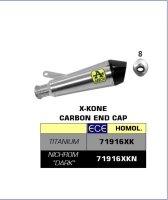 ARROW X-Kone Edelstahl  KTM 1290 Super Duke R 20-23,1390...